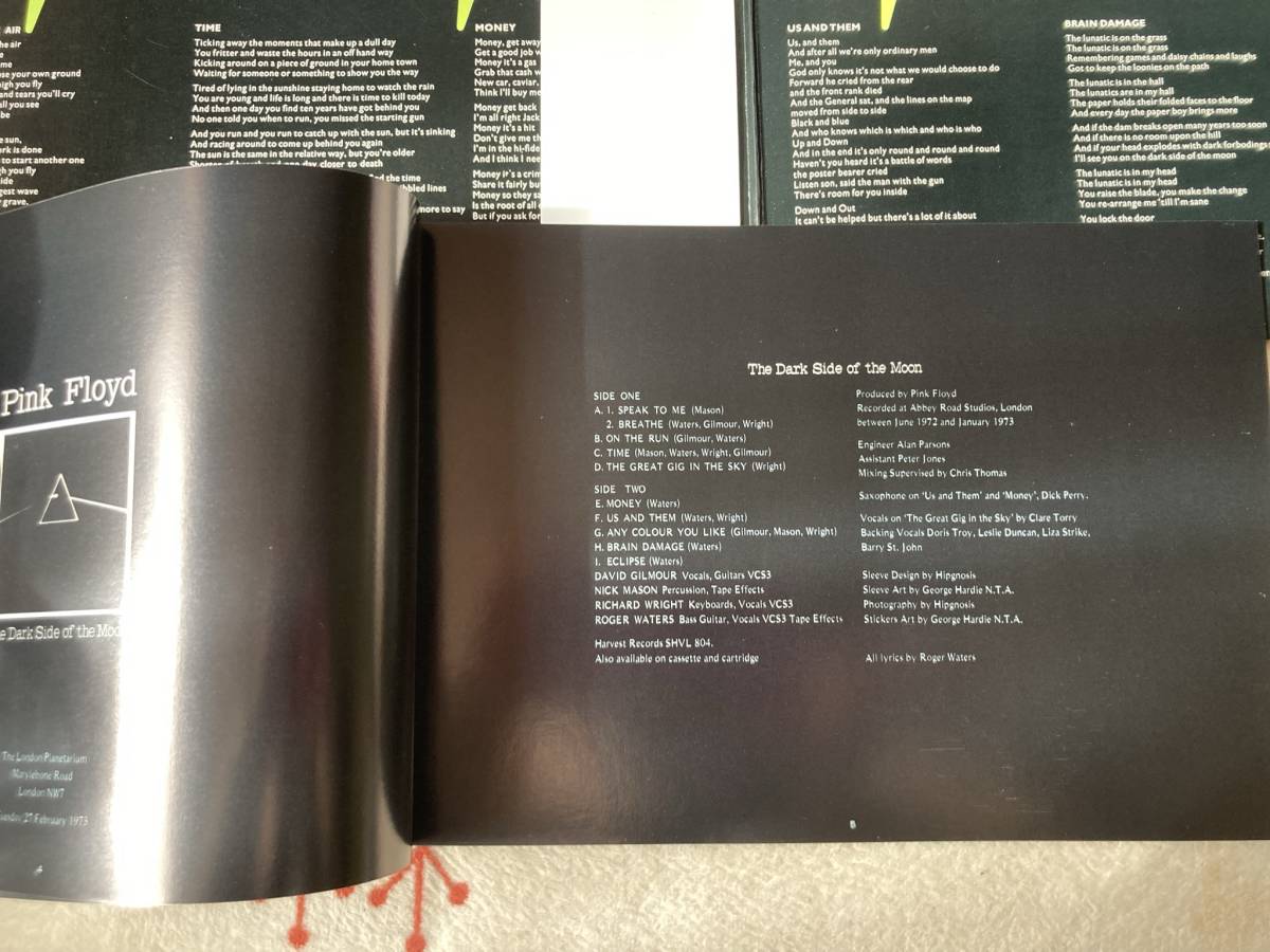 帯付lp ピンク フロイド ブックレット付 狂気 命の息吹き マネー 望みの色を 狂人は心に 狂気日食 虚空のスキャット Www Galerieamlindenhof Ch