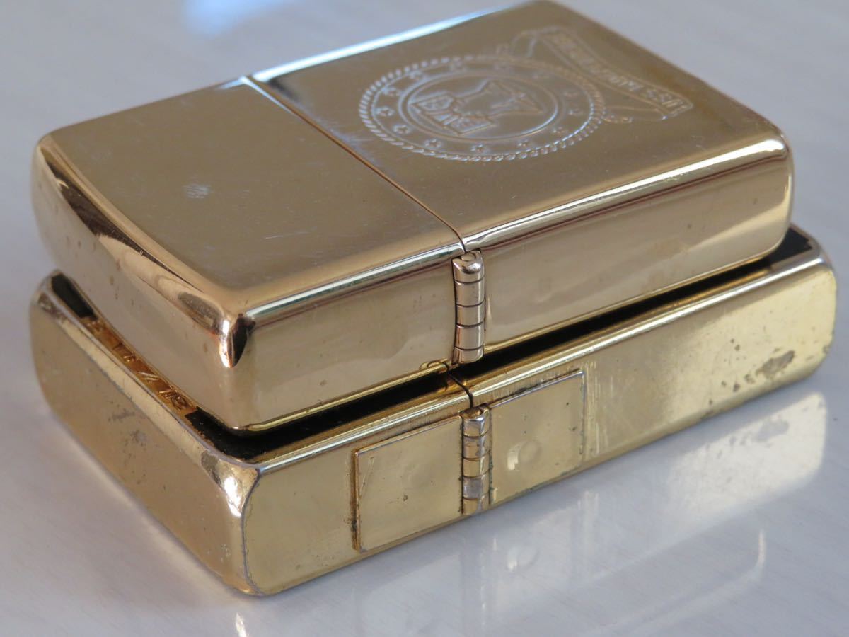 新品 ZIPPO 1932レプリカ NOUVEAU 金色 ヌーボー GOLD デッドストック 