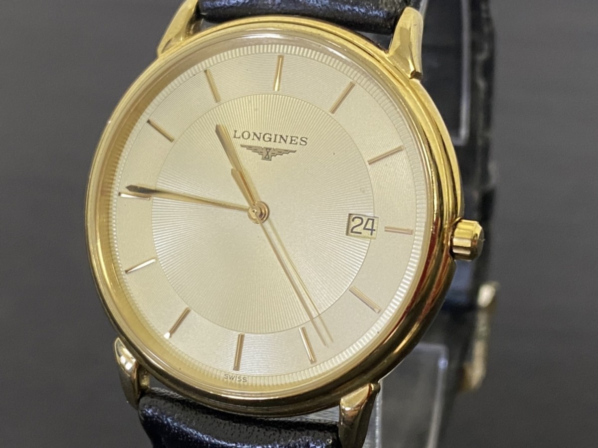 稼働品 LONGINES ロンジン L4.677.2 グランドクラシック デイト 