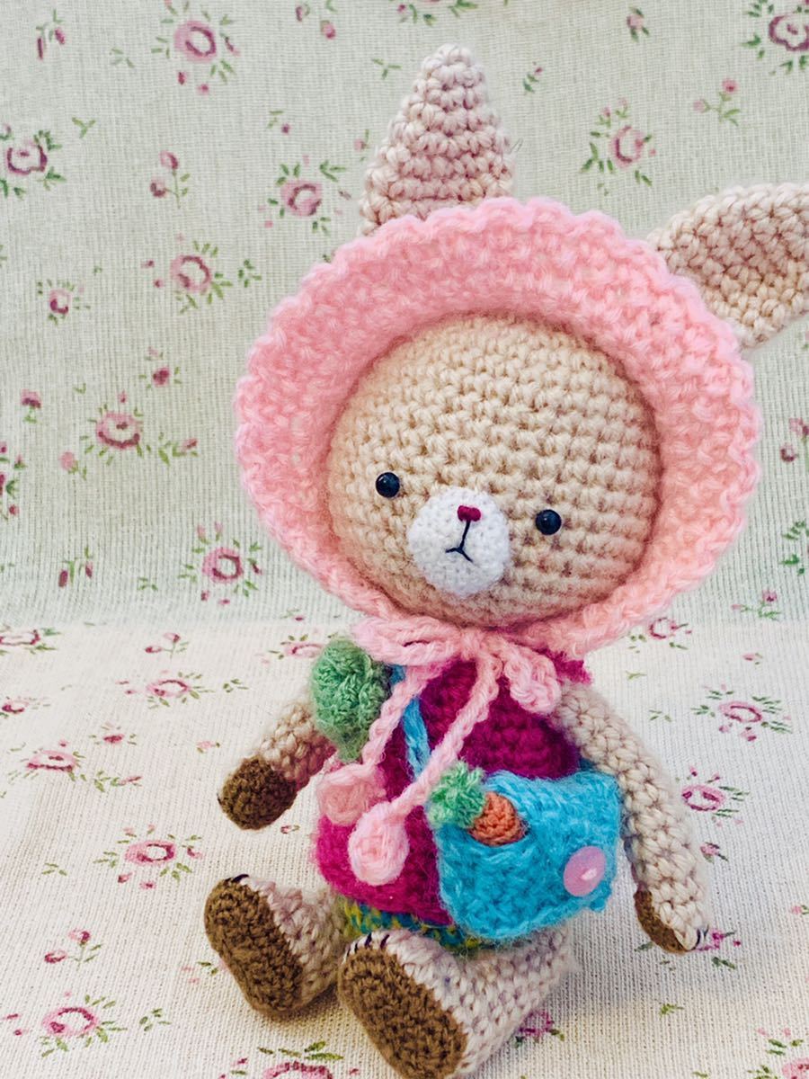 Megmeg'sDoll ＊うさたん＊オリジナル作品＊あみぐるみ＊ぬいぐるみ