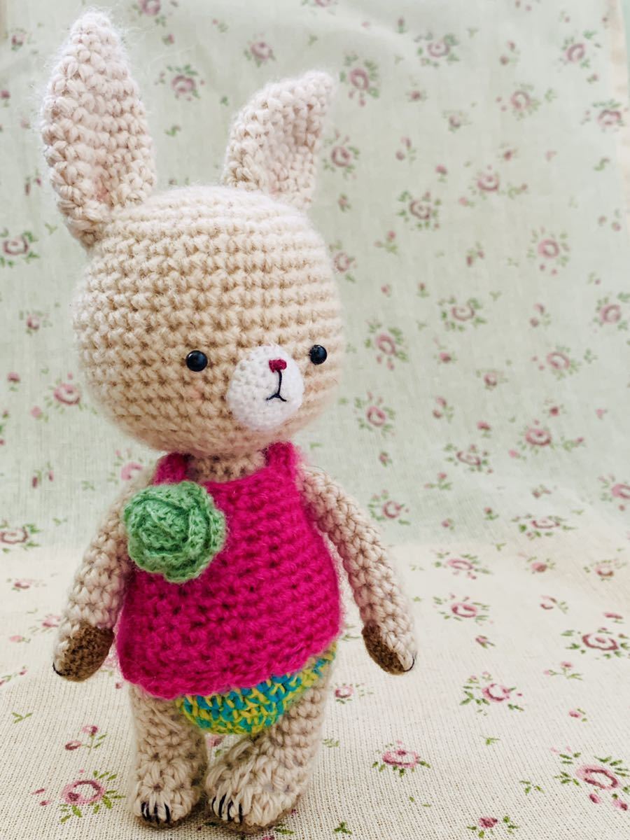 ＊Megmeg’sDoll ＊うさたん＊オリジナル作品＊あみぐるみ＊うさぎ＊ Megmeg'sDoll ＊うさたん＊オリジナル作品＊あみぐるみ＊ぬいぐるみ