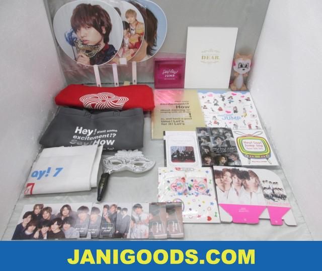 Hey!Say!JUMP グッズセット DVD/ペンライト/うちわ/トートバッグ 等