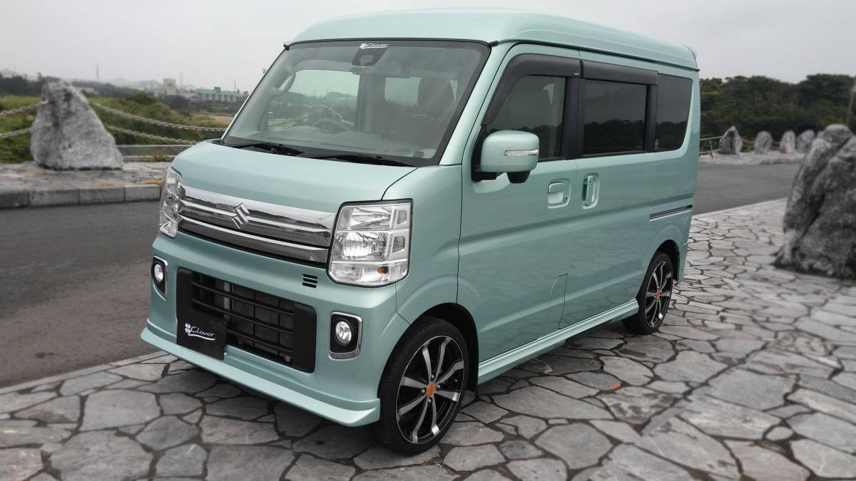 ☆！スズキDA17Wエブリーワゴン用フロントリップスポイラー☆安心の 
