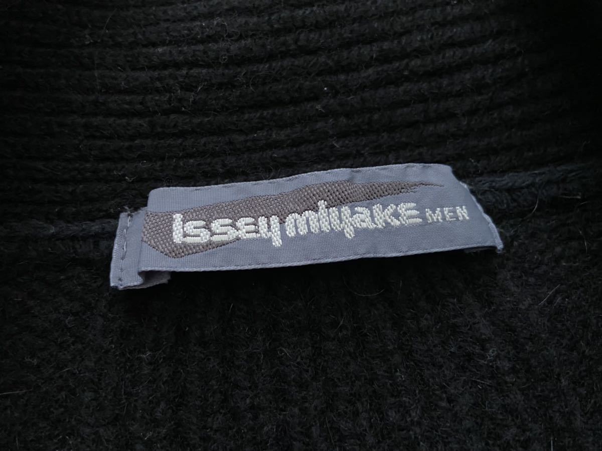 希少 80s archive ISSEY MIYAKE 筆タグ カシミヤ ヤク ショールカラー 