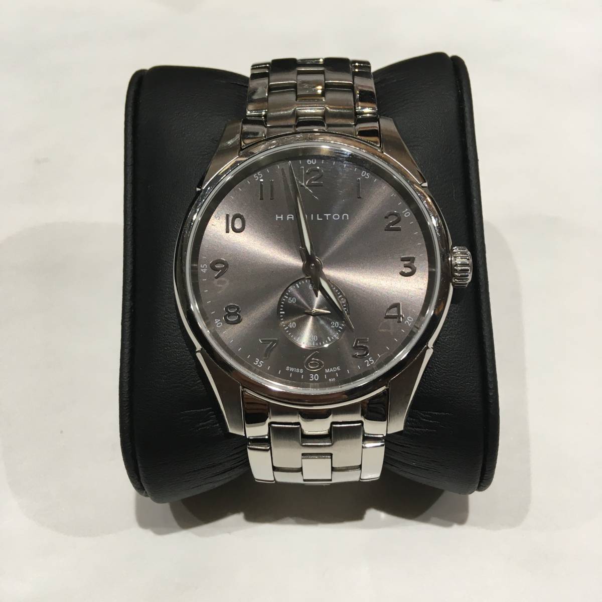 HAMILTON ハミルトン ジャズマスター H384110 クォーツ 腕時計 併0135 