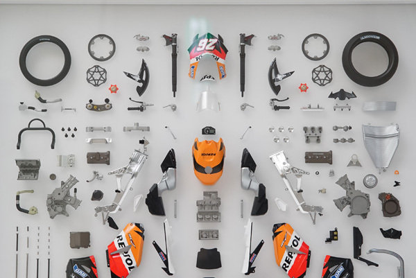 TAMIYA タミヤ レプソル HONDA RC211V 