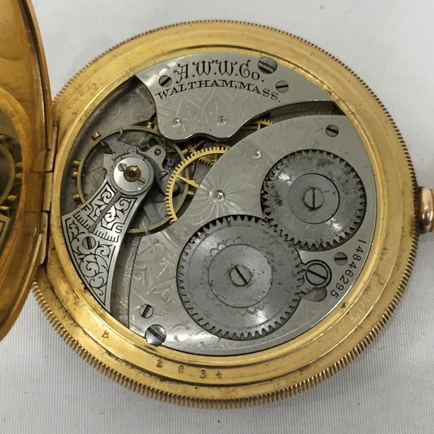 1325291】WALTHAM ウォルサム COMRADE コムラッド 懐中時計 手巻き  