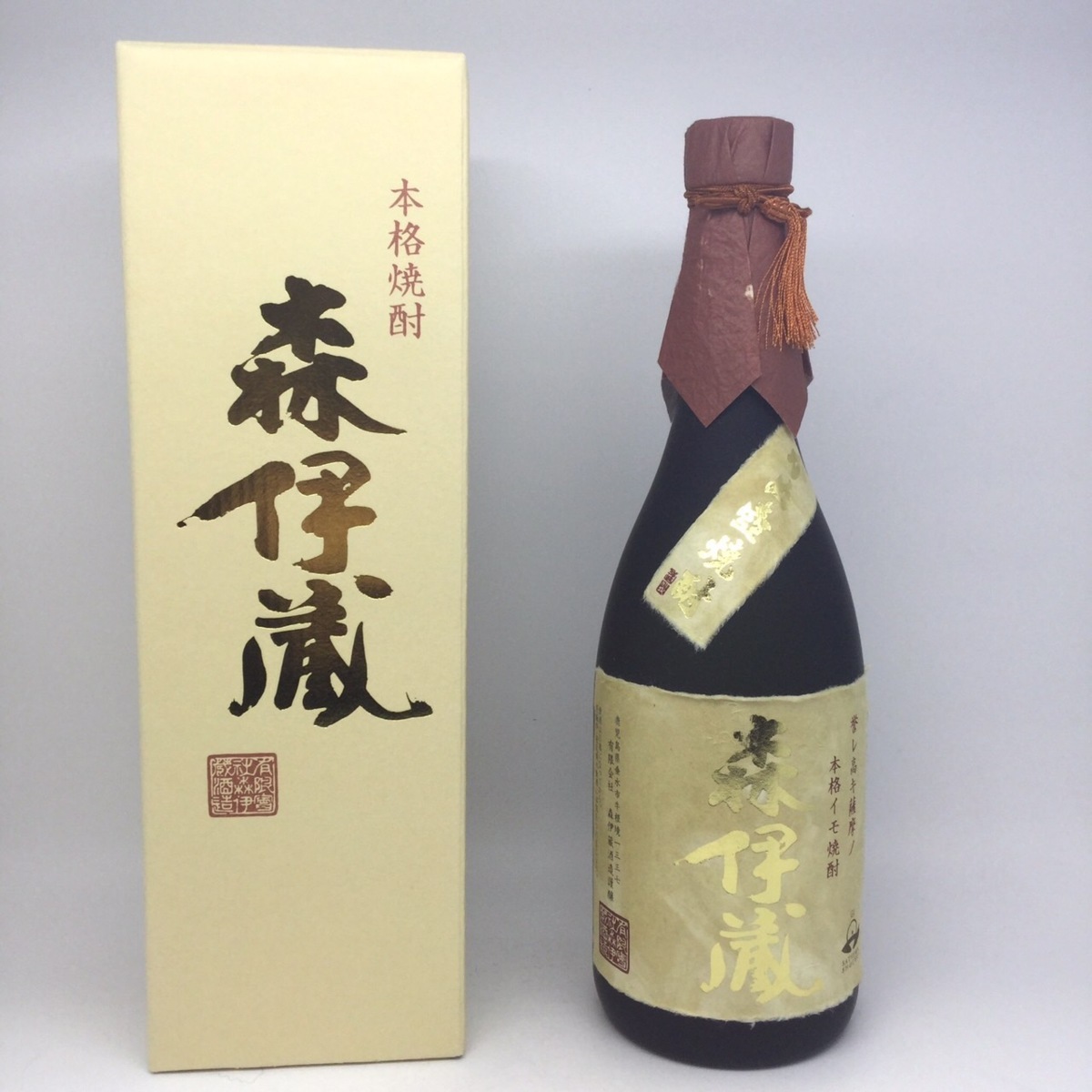 未開栓 本格焼酎 森伊蔵 金ラベル 箱付 720ml 25度 2J-17-1-