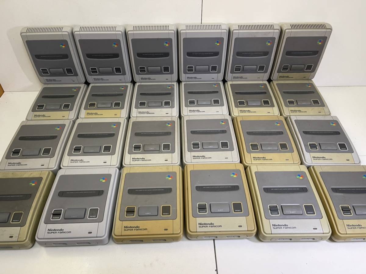 スーファミソフト24本セット！＊ジャンク 1310【1円～/ジャンク