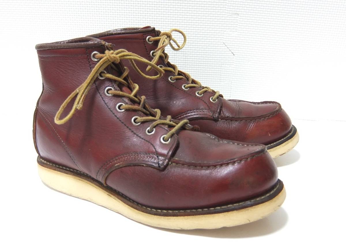 犬タグ REDWING 8875 赤茶 71/2E 25.5cm レッドウィング Uチップ (7.5 