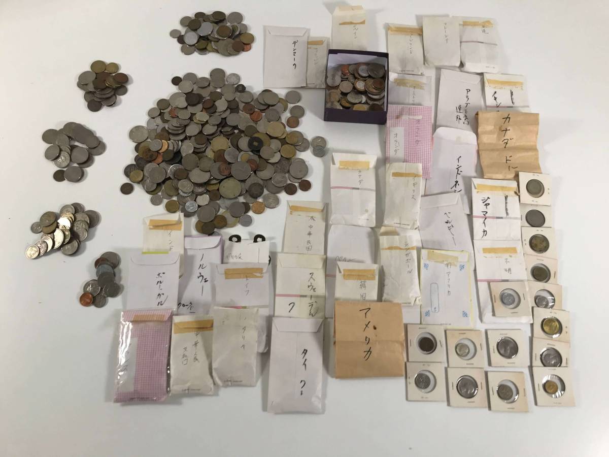 Aor 世界の硬貨まとめ売り インドネシア タイ デンマーク ドイツ ノルウェー ポルトガルなど 総重量4 ２kg その他 売買されたオークション情報 Yahooの商品情報をアーカイブ公開 オークファン Aucfan Com
