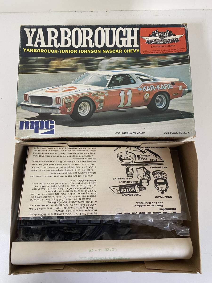新作登場，セール ⑮39 MPC YARBOROUGH JUNIOR JHONSON NASCAR CHEVY ナスカー シボレー 1/25 プラモデル 模型 未組立(レーシングカー)｜売買されたオークション情報、yahooの商品情報をアーカイブ公開 - オークファン レーシングカー