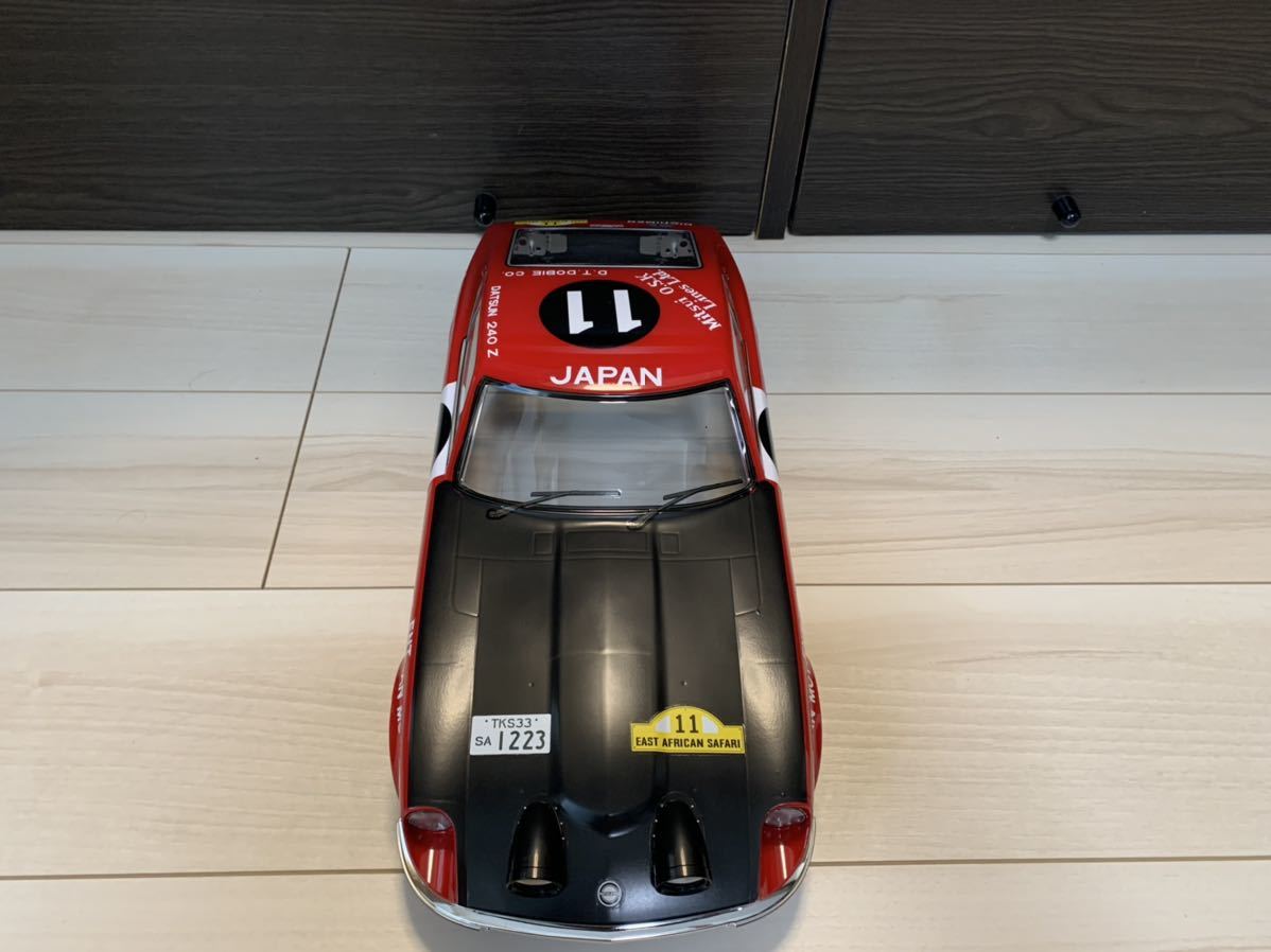 SP.1407 1⁄10RC フェアレディ 240Z ラリー仕様 塗装済み公式