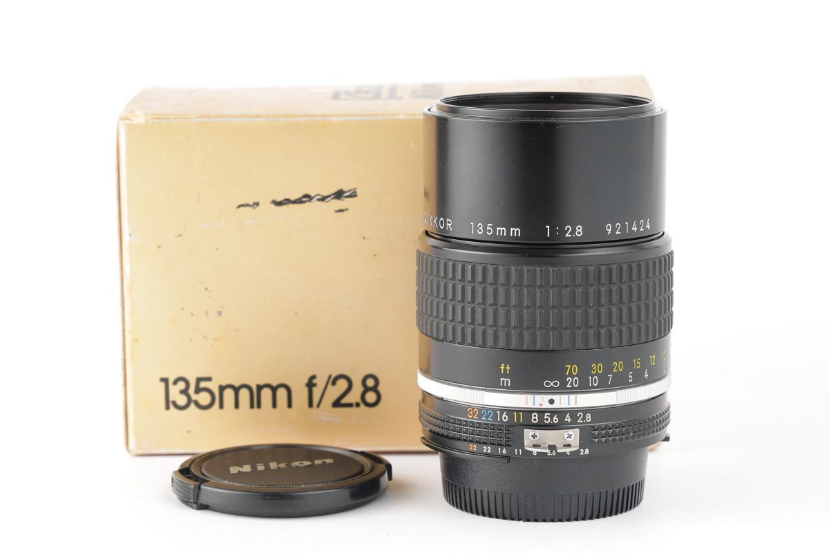 人気定番，格安 06416cmrk Nikon Ai NIKKOR 135mm F2.8S Ai-S 単焦点 中望遠レンズ Fマウント(ニコン)｜売買されたオークション情報、yahooの商品情報をアーカイブ公開 - オークファン ニコン