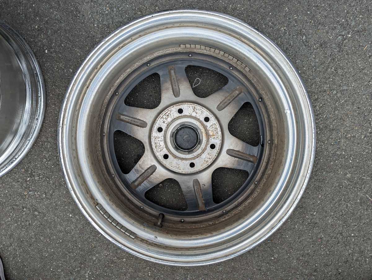8213】深リム ロンシャン XR-6 19インチ 8J +13 PCD139.7 2本 【公式通販】