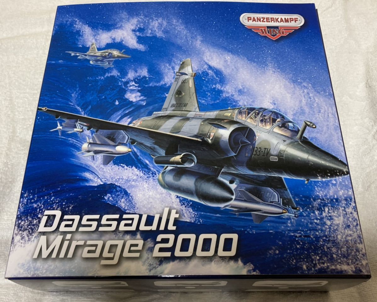 【未開封】 Panzerkampf パンツァーカンプ 1/72 ミラージュ2000D ダイキャスト 完成品 フランス 戦闘機