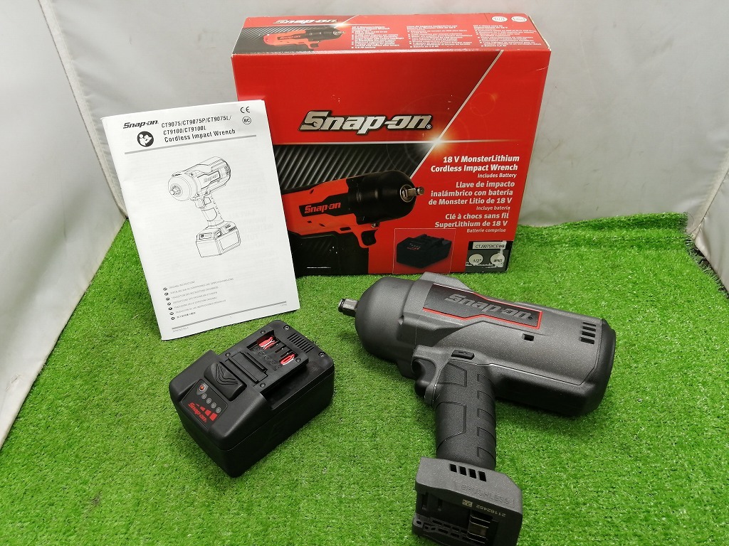 全国無料，大得価 品 Snap-on スナップオン 18V 1/2コードレスインパクトレンチ CTJ9075XCEWB 100周年限定モデル(本体)｜売買されたオークション情報、yahooの商品情報をアーカイブ公開 - オークファン インパクトレンチ