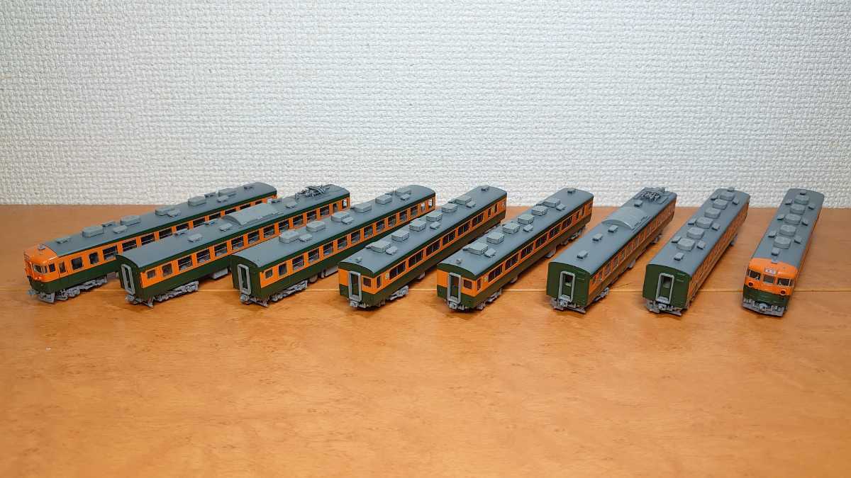 100%新品，新品 TOMIX 98219セット改造 165系K3編成タイプ 8両セット 急行東海(急行形電車)｜売買されたオークション情報、yahooの商品情報をアーカイブ公開 - オークファン 急行形電車