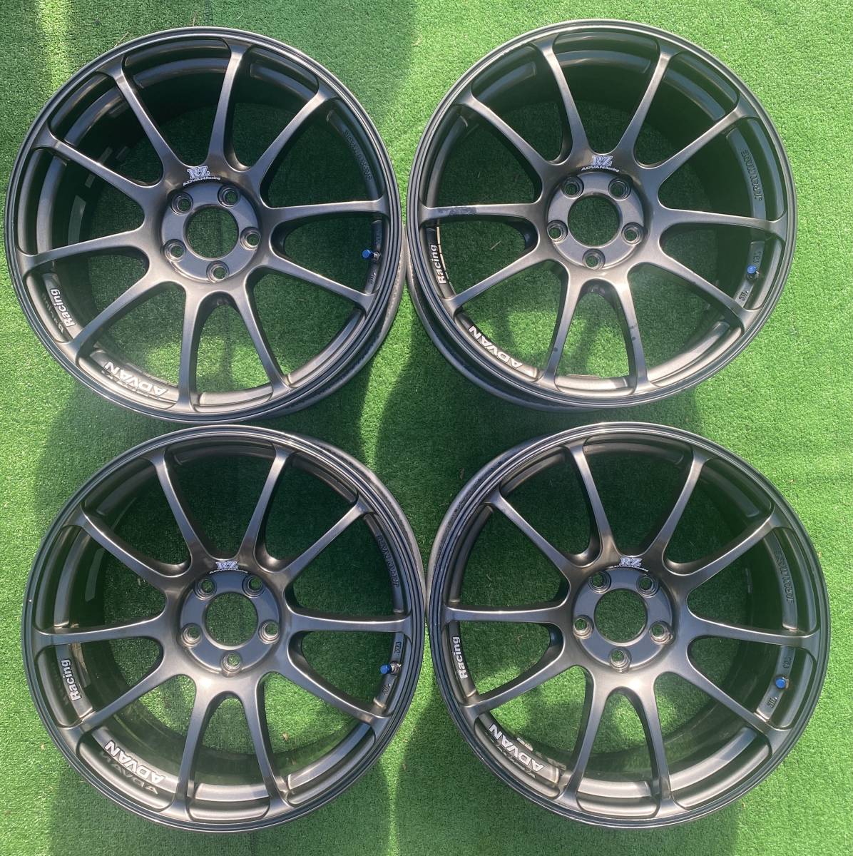 美品☆YOKOHAMA WHEEL/ADVAN Racing RZ(アドバンレーシング) ブロンズ 