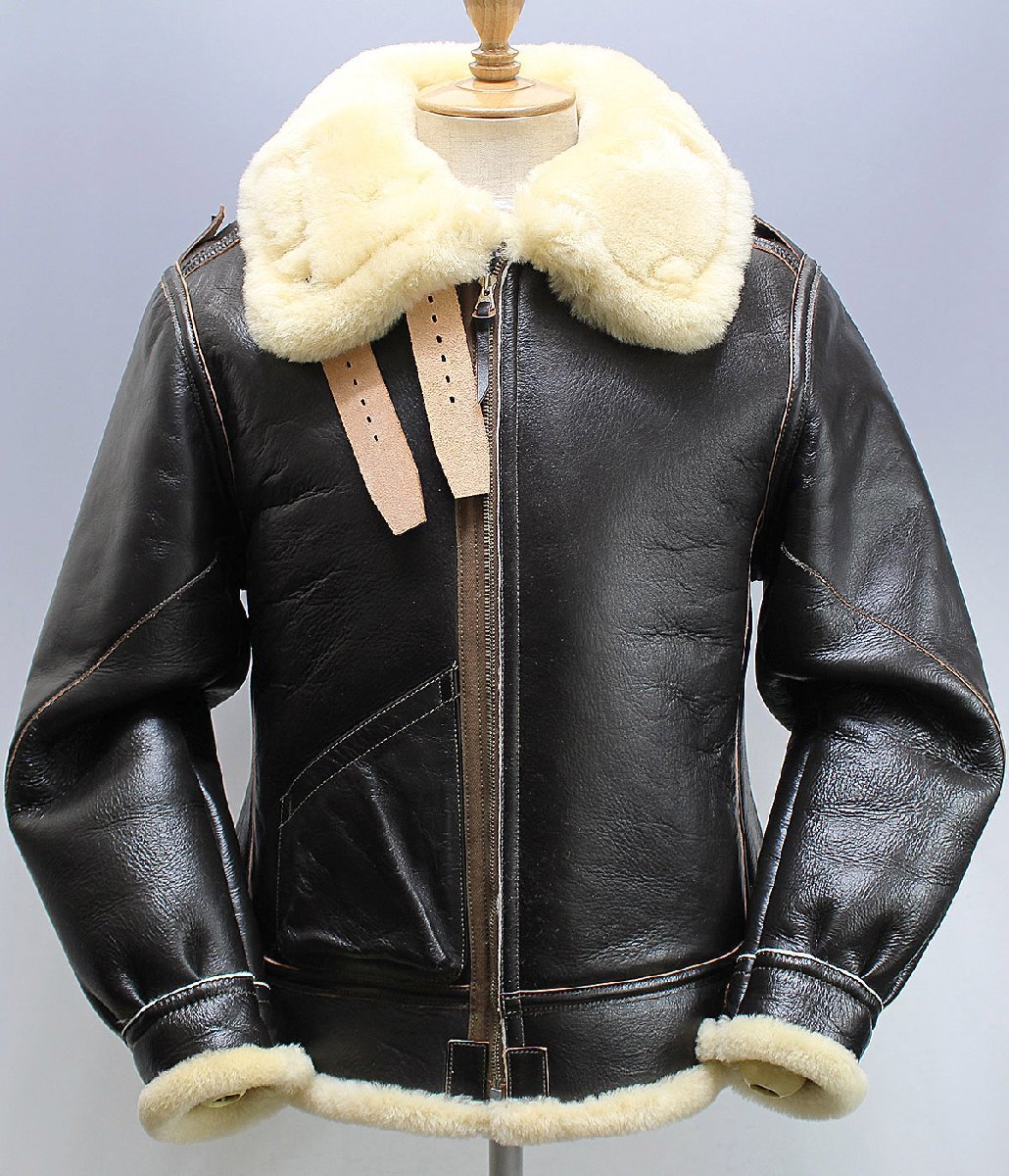 The REAL McCOYS (リアルマッコイズ) Type B-3 / REAL MCCOY MFG. CO. フライトジャケット MJ181133 未使用品 シールブラウン size 40