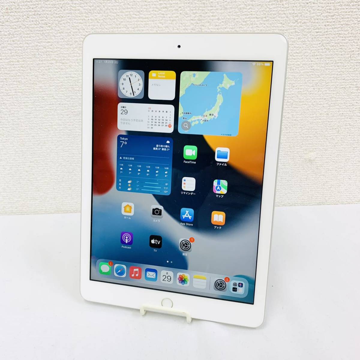 美品】Apple iPad 第6世代 128GB MR7K2J/A Wi-Fi シルバー NN8466 iPad