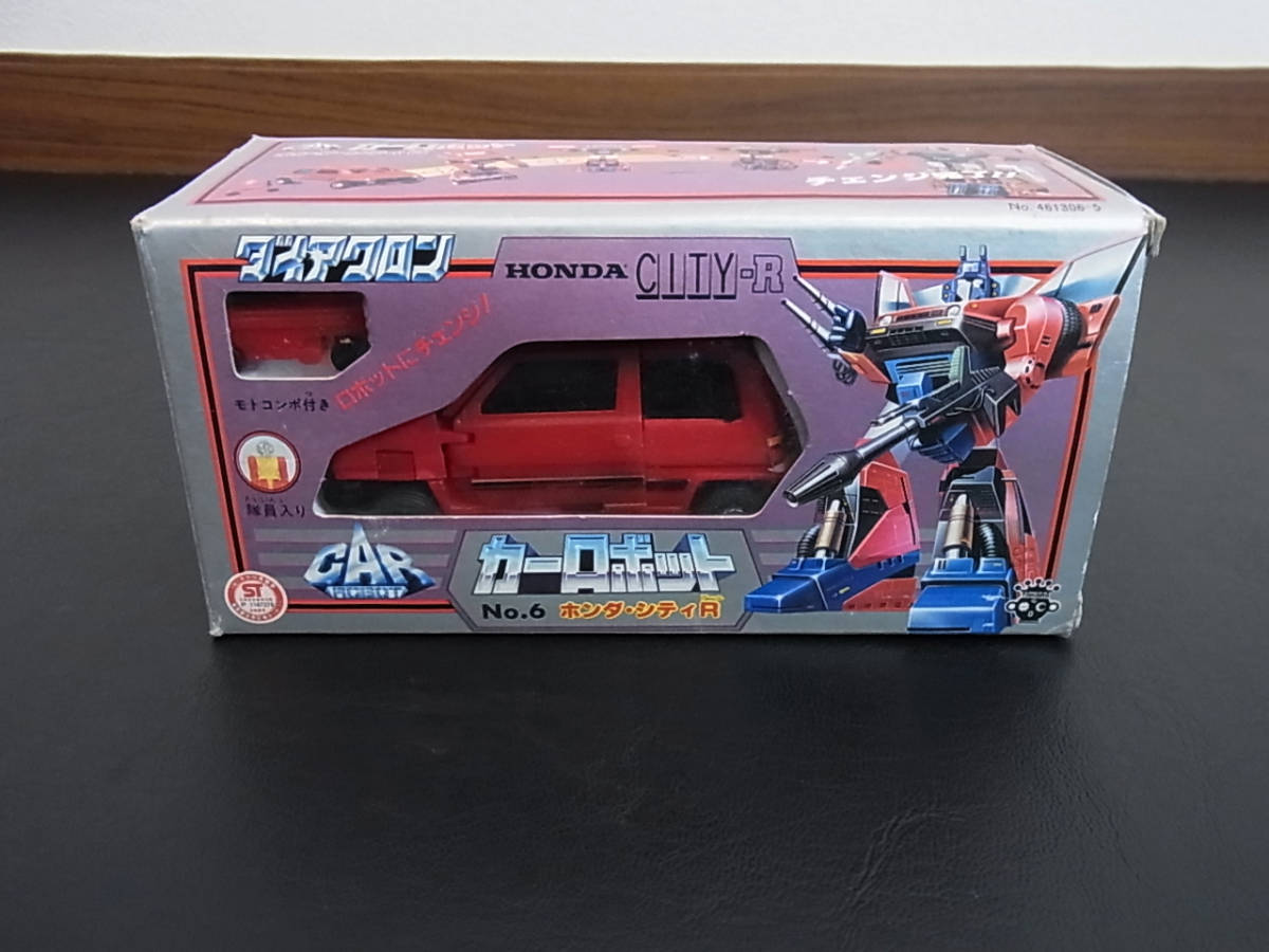 当時物 タカラ ダイアクロン カーロボット No.6 ホンダ・シティR