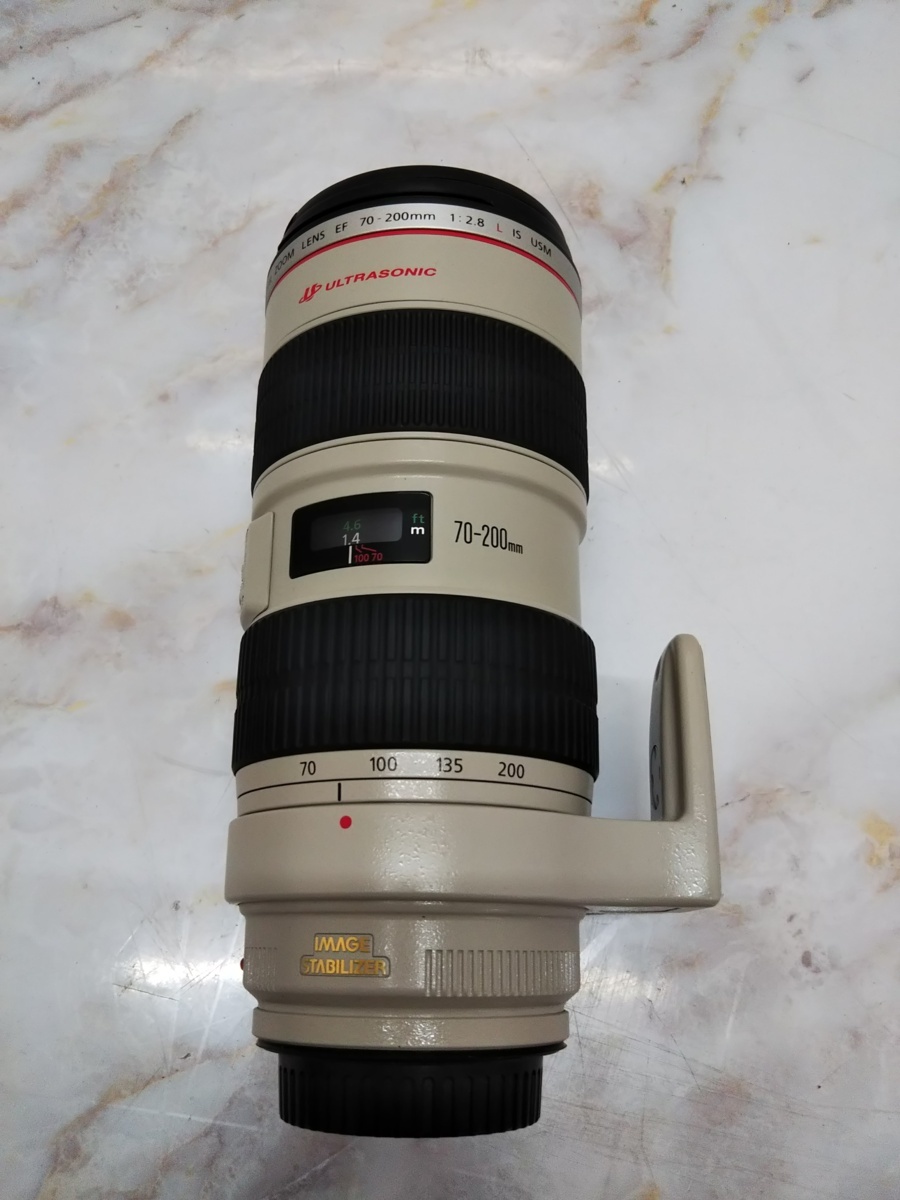 Canon LENS ZOOM 2026年最新キヤノンの一眼カメラ用 CB0602298 付属品 △中古品　一眼レフ用レンズ　Canon　ZOOM LENS　EF　70-200mm　1:2.8 L IS USM ULTRASONIC　キャノン　ケース付き