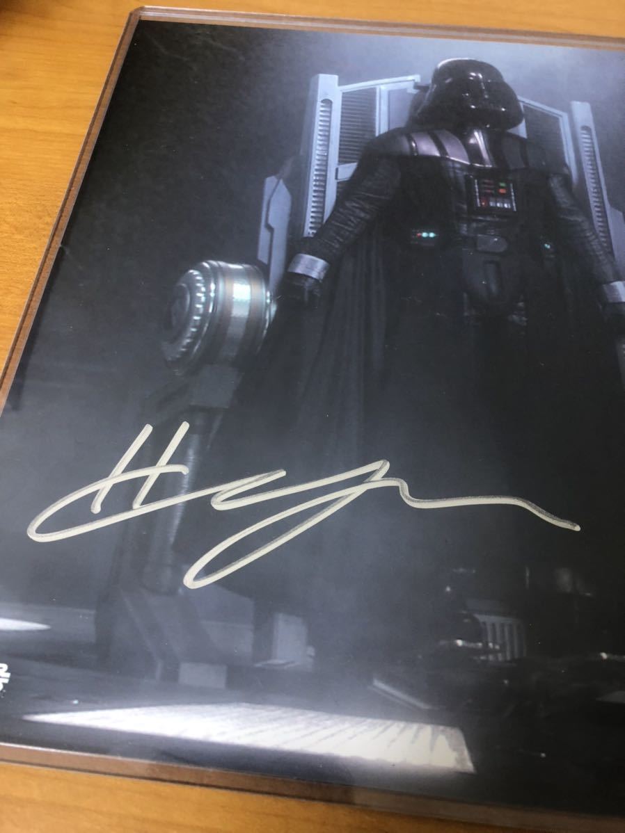 1/16迄出品　STARWARS　イアン・マクダーミド　レイ・パーク　直筆サイン 1/16迄出品 STARWARS イアン・マクダーミド レイ・パーク 直筆サイン