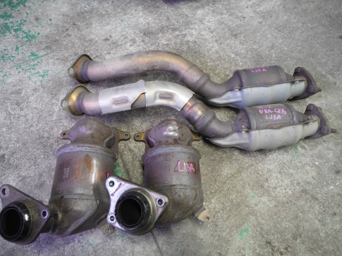 触媒】ホンダ 触媒x2台分、フリード GB3 L15A、フィット GE6 L13A 