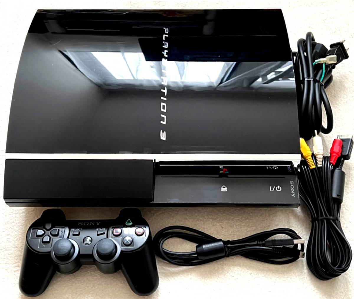 動作確認済・一部訳有り〉PS3 初期型 PS2対応 プレイステーション3 