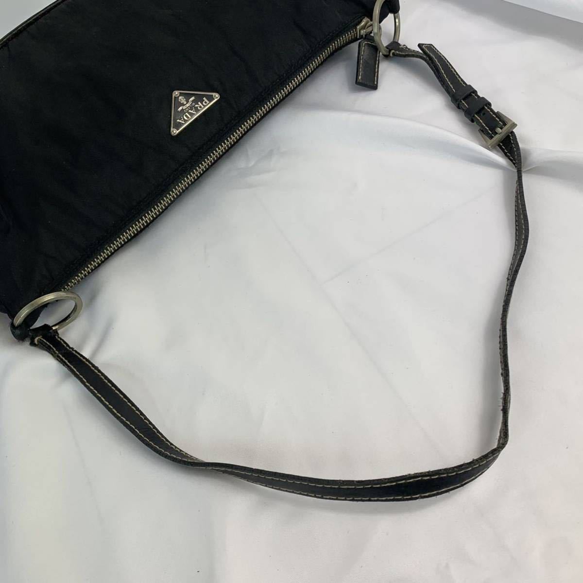 1円スタート～【天下一品】 PRADA プラダ ワンショルダーバッグ 