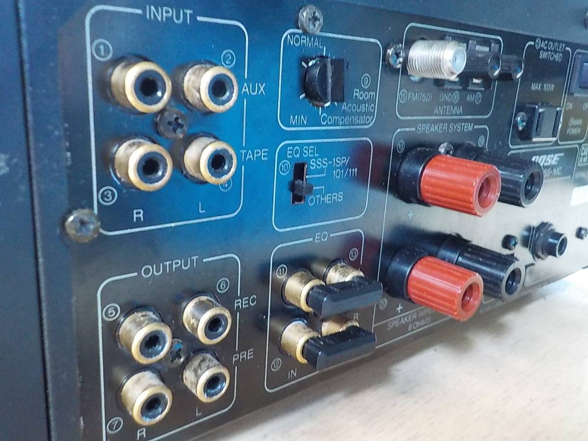 動作中古美品☆BOSE SSS-1MC CDレシーバーアンプ SSS-1EX BOSE SSS-1MC ボーズ SSS-1EX レシーバーアンプ 動作品 美品 CD