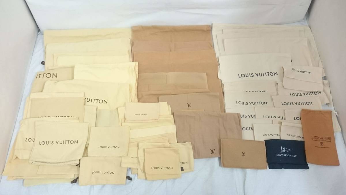  LOUIS VUITTON ルイヴィトン 保存袋おまとめ63点セット/財布用/バッグ用/巾着/LKQ56(その他)｜売買されたオークション情報、yahooの商品情報をアーカイブ公開 - オークファン その他