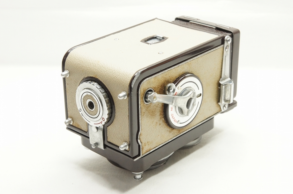 アルプスカメラ】ジャンク品 YASHICA ヤシカ 44 4x4判 127 フィルム