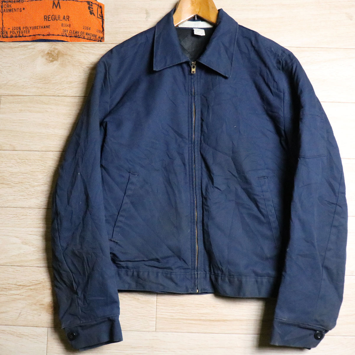 65/s1.29 USA製 red kap レッドキャップ ワークジャケット メンズ M 