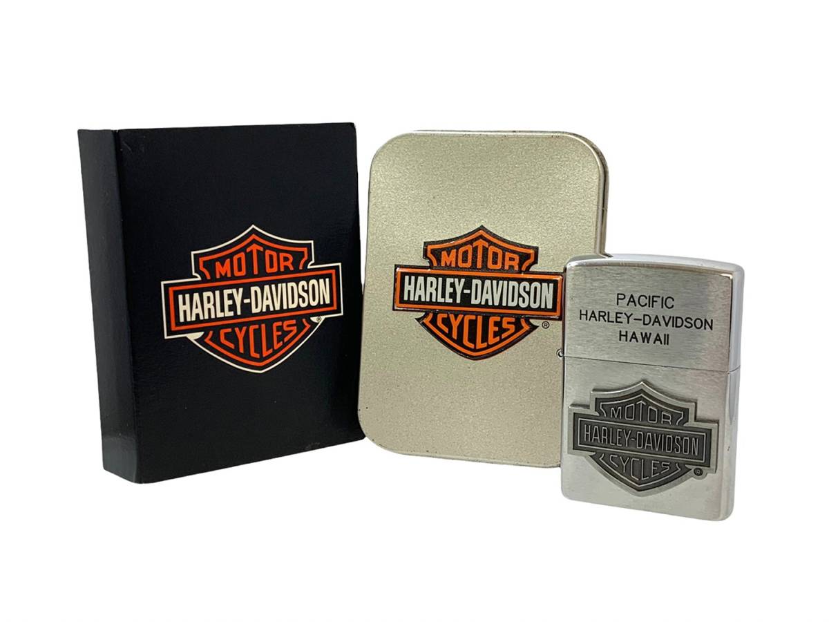 未使用】ZIPPO/ジッポー PACIFIC HARLEY DAVIDSON ハーレー 