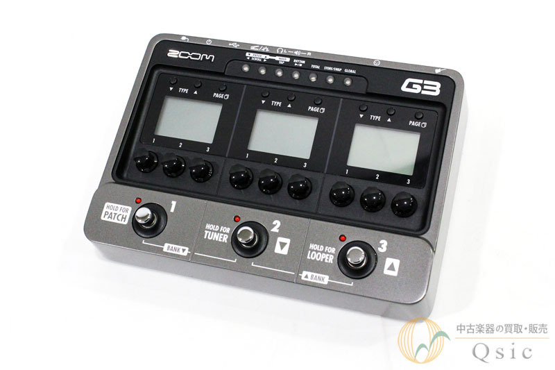 G3 ZOOM | Guitar Effects & Amp Simulator Pedal Zoom ⁄ G3n 