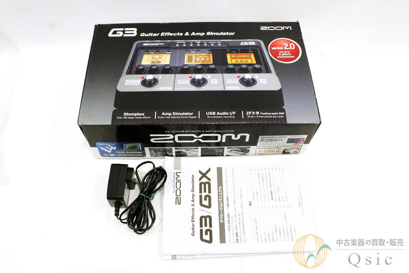 G3 ZOOM | Guitar Effects & Amp Simulator Pedal Zoom ⁄ G3n 
