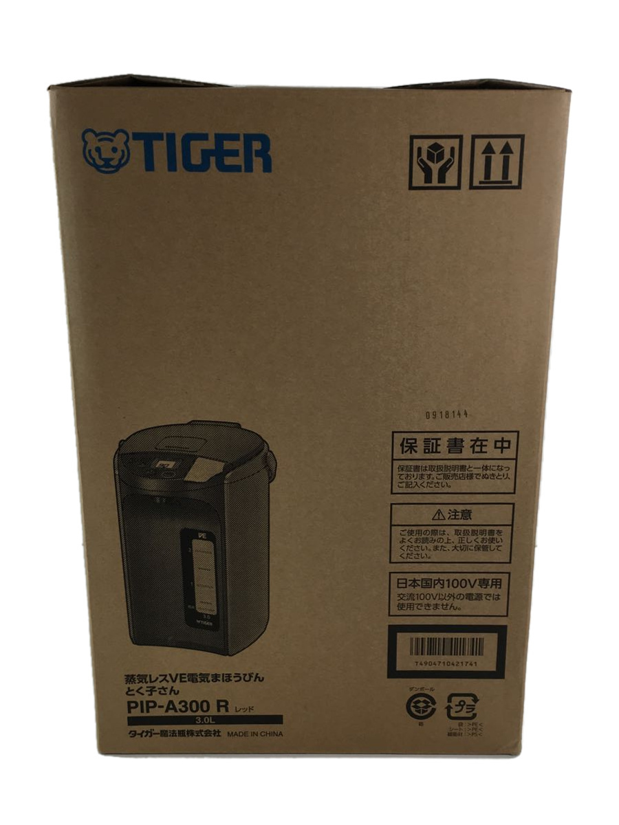 TIGER◇電気ポット・電気ケトル 蒸気レスVE電気まほうびん とく子さん PIP-