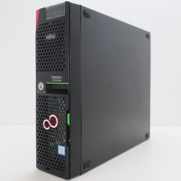 ◇富士通 PRIMERGY TX1320 M4 PYT1324T3S【Xeon E-2124(3.30GHz 4コア