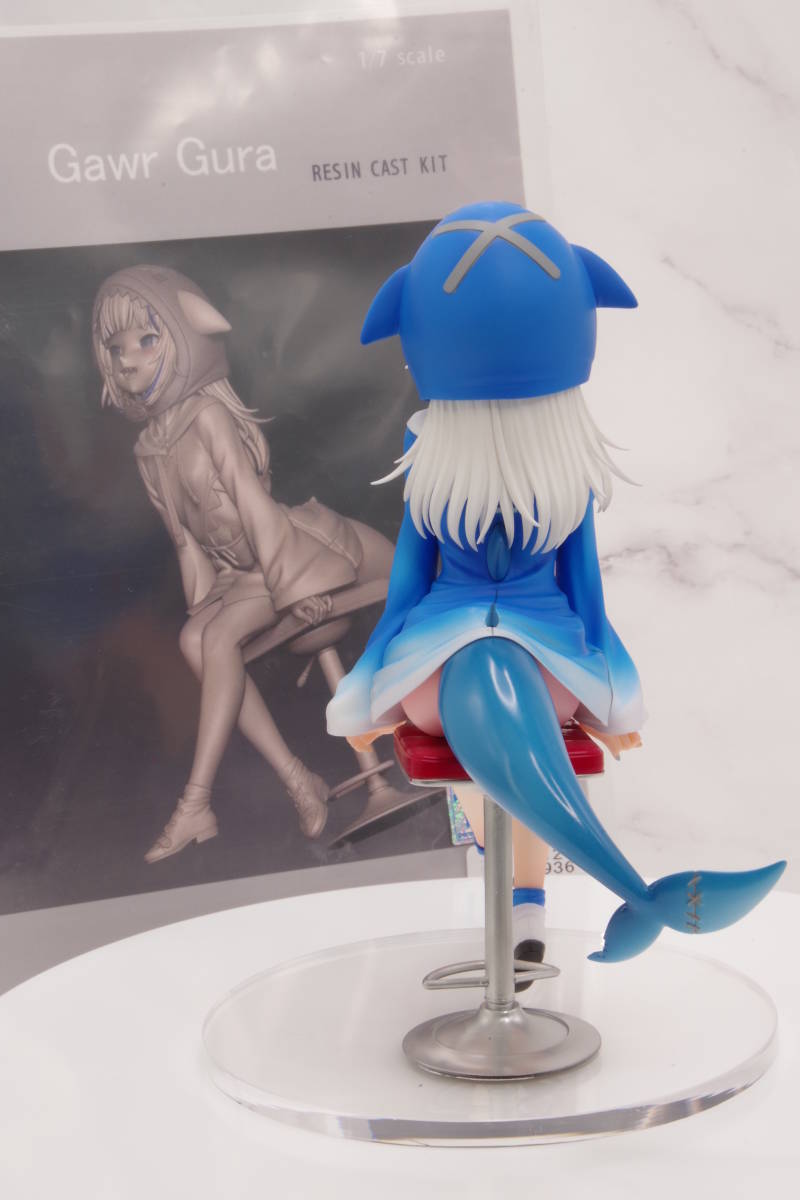 ☆ホロライブ ～Gawr Gura～ MUSCUTO ガレージキット製作完成品