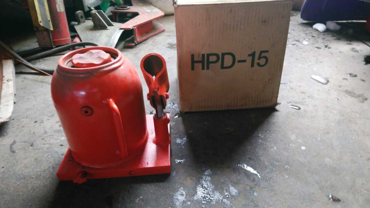 油圧ジャッキ マサダ製作所 HPD-15-2 ダルマジャッキ 15t マサダ製 