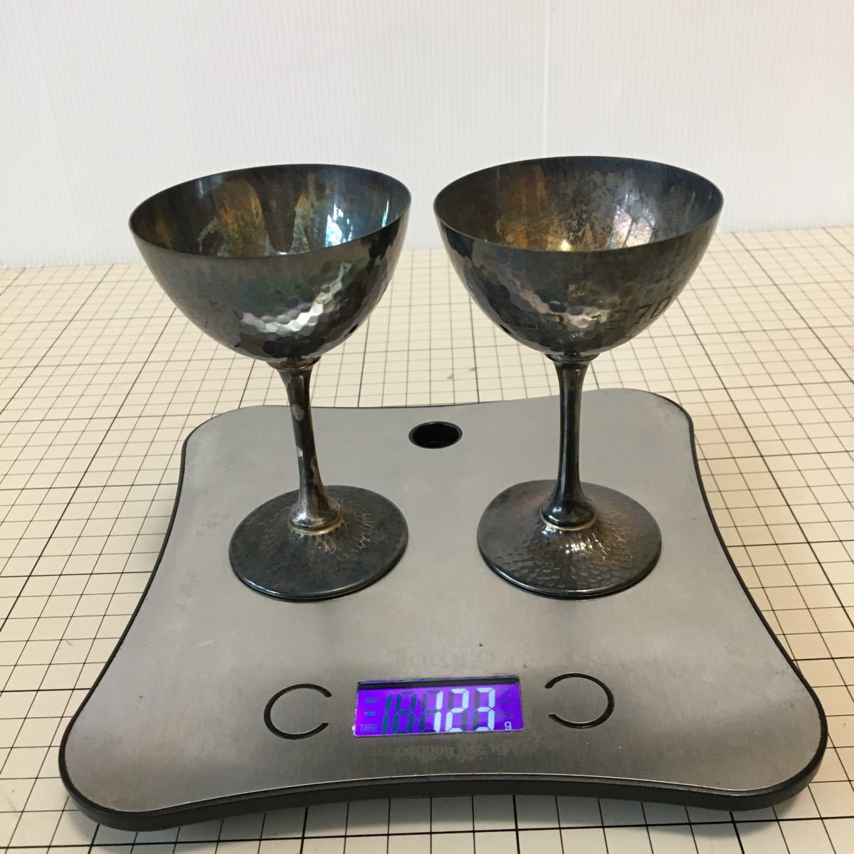 銀製 銀食器 ワイングラス 123g Silver 刻印 1970年 その他 売買されたオークション情報 Yahooの商品情報をアーカイブ公開 オークファン Aucfan Com