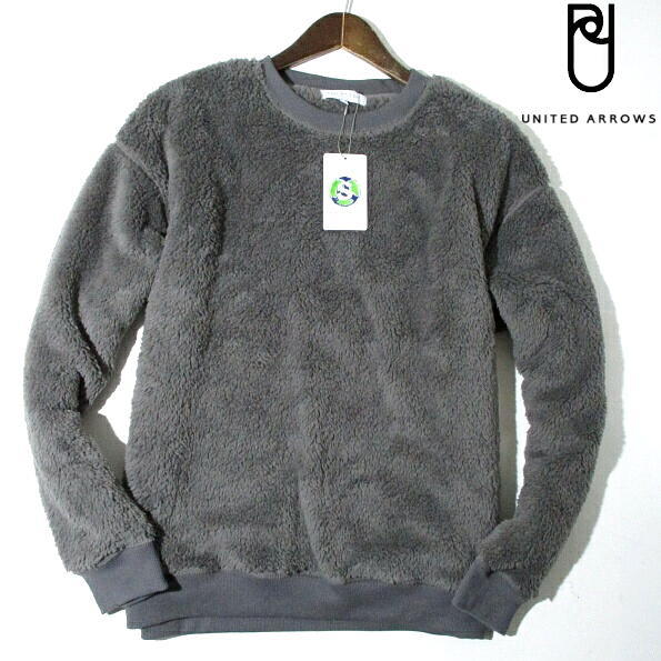 ユナイテッドアローズ フリースニット クルーネック グレー ボア Lサイズ United Arrows シャギー メンズ シェルパ Lサイズ 売買されたオークション情報 Yahooの商品情報をアーカイブ公開 オークファン Aucfan Com