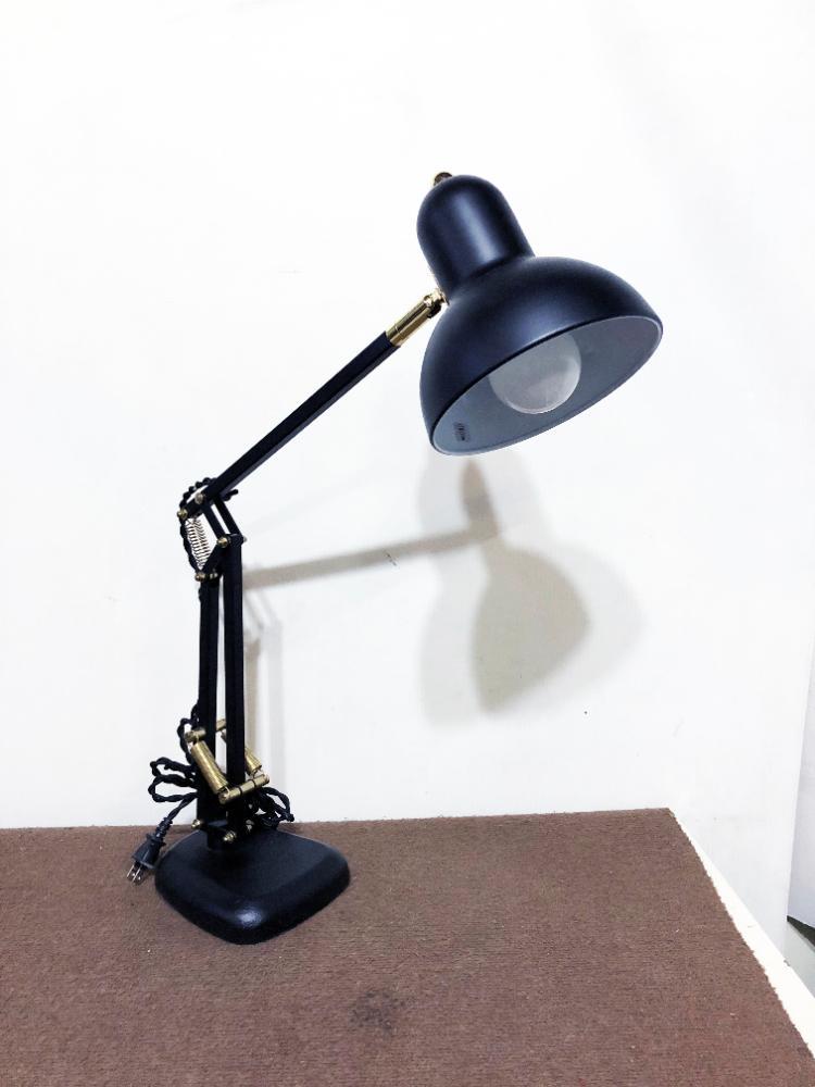  HERMOSA ハモサ CALTON DESK LAMP カールトンデスクランプ ブラック FP-006 R921(デスク用タスクライト)｜売買されたオークション情報、yahooの商品情報をアーカイブ公開 - オークファン デスク用タスクライト