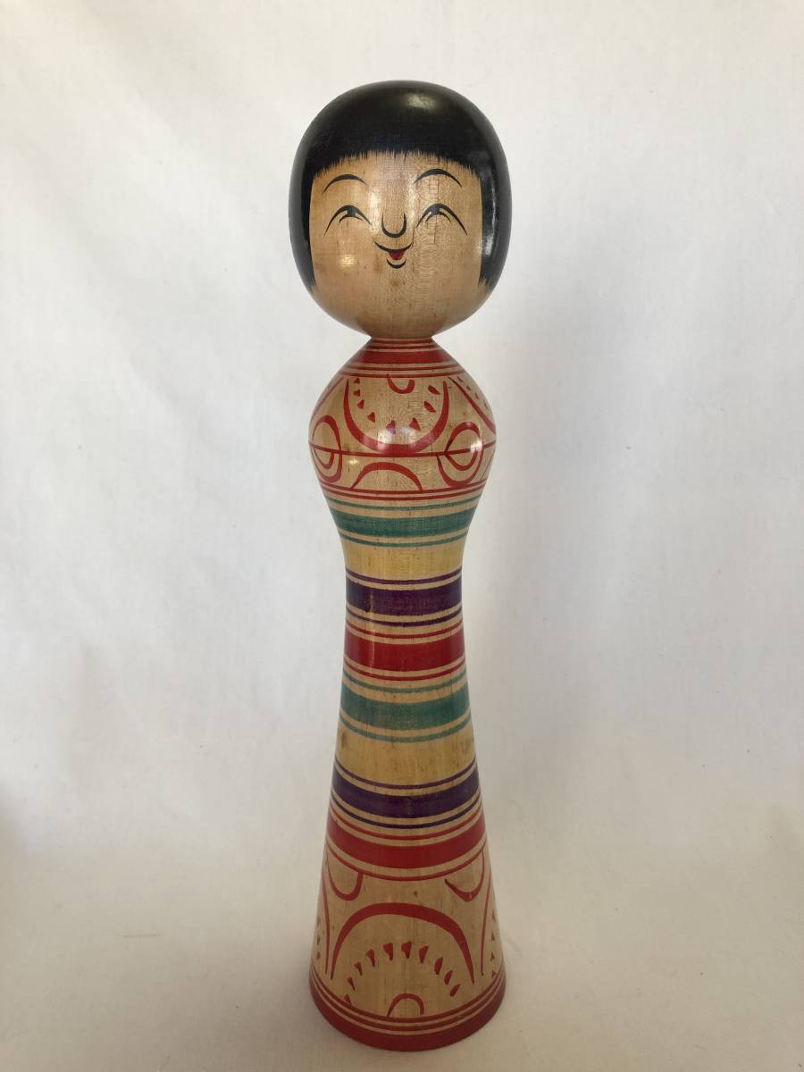 【安い，限定セール】 伝統こけし 津軽系 奥瀬鉄則 作品 36.0ｃｍ(こけし)｜売買されたオークション情報、yahooの商品情報をアーカイブ公開 - オークファン こけし