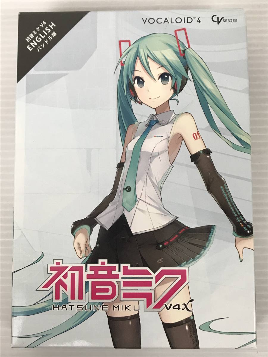 VOCALOID4 ボーカロイド4 初音ミク V4X ENGLISH バンドル版 PC 