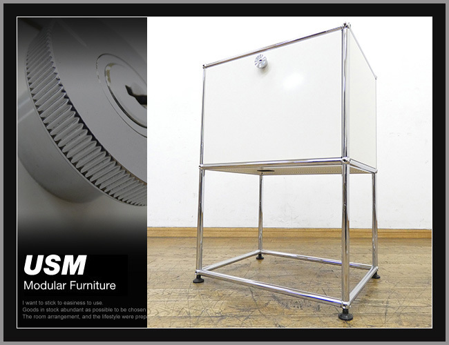 ◇PL876◇展示品◇USM Haller◇USMハラーシステム◇1列2段◇サイド