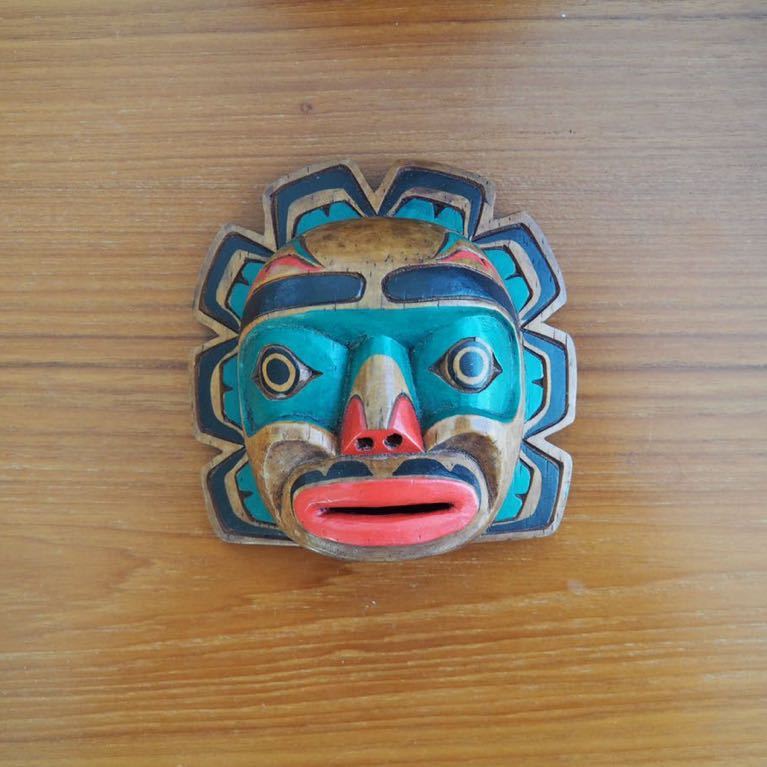 Inuit art Eskimo art イヌイットアート マスク エスキモーアート