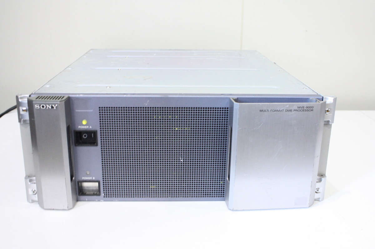  F2359 SONY MVE-9000 MULTI FORMAT DME プロセッサー 現状品(映像機器)｜売買されたオークション情報、yahooの商品情報をアーカイブ公開 - オークファン その他